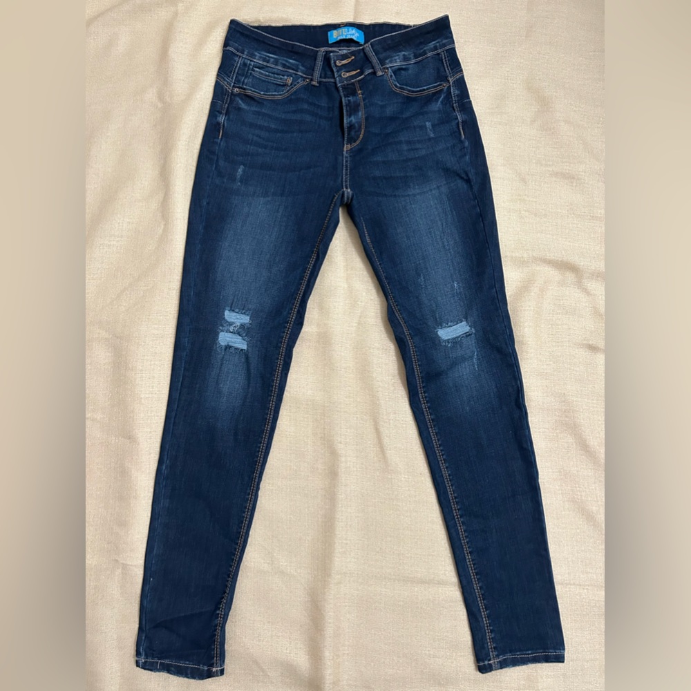 Butt, I-love you WaxJean blue Size7
